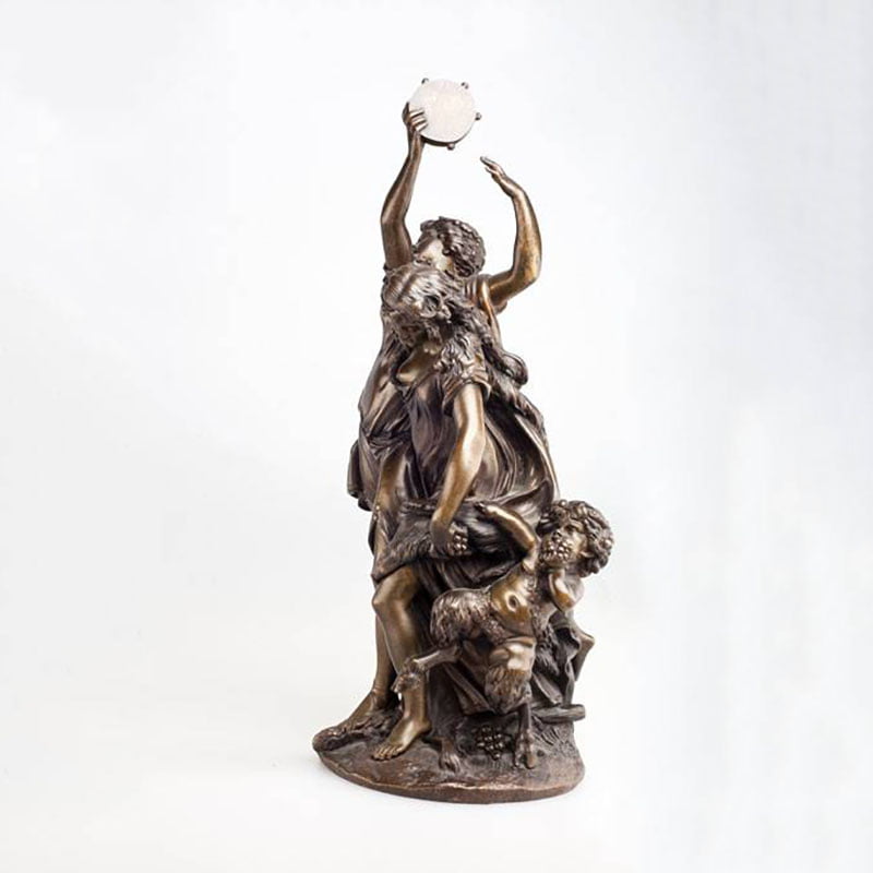 Скульптура «Танец» (Клодион) из бронзы 19 века (Claude Michel, Франция)