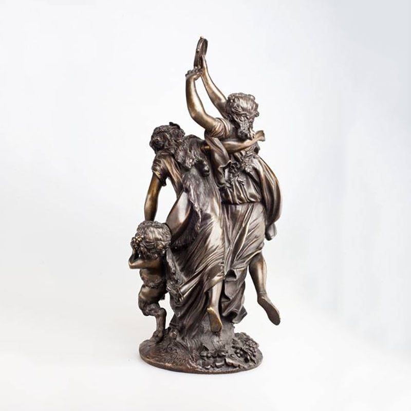 Скульптура «Танец» (Клодион) из бронзы 19 века (Claude Michel, Франция)