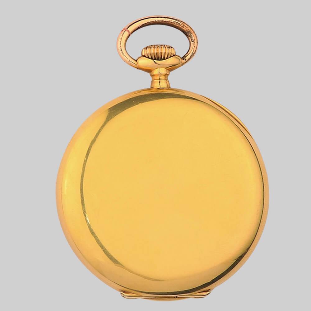 Карманные золотые часы Eberhard & Co с хронометром 19 века