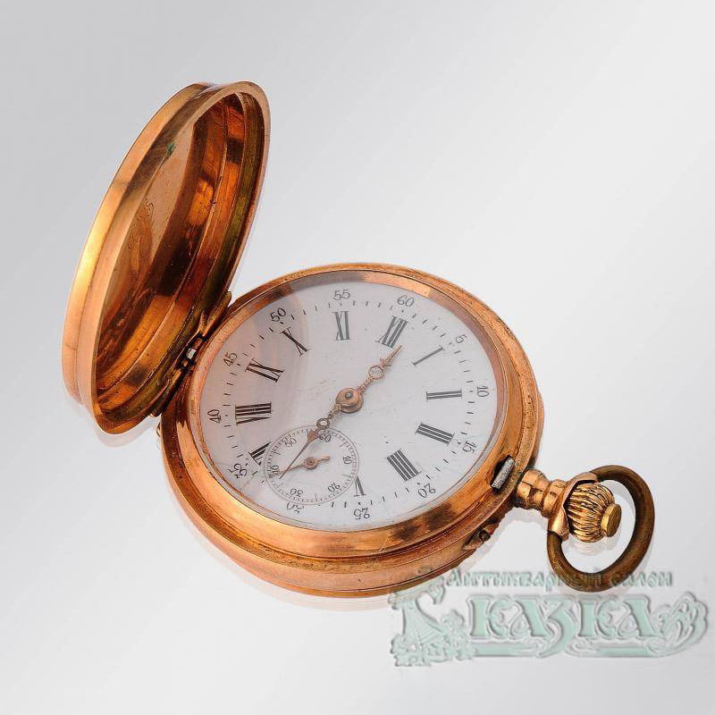 Карманные часы из золота 56 пробы нач. 20 века