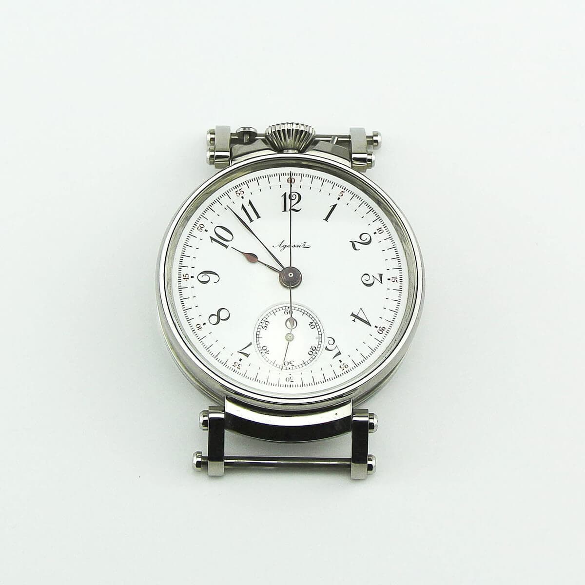 Наручные часы со сплит-хронографом Agassiz начала 20 века