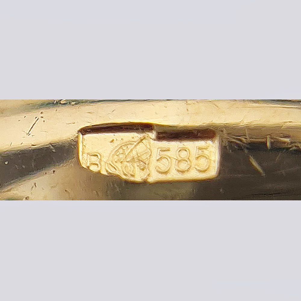 Кольцо «малина» с бриллиантами из золота 56 пробы 19 века
