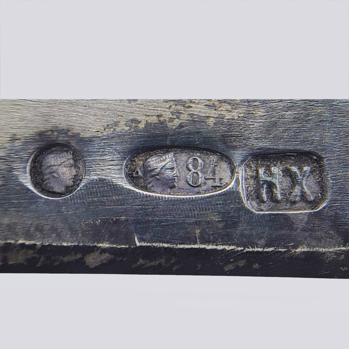 Ваза для фруктов хрусталь серебро 84 в стиле модерн 