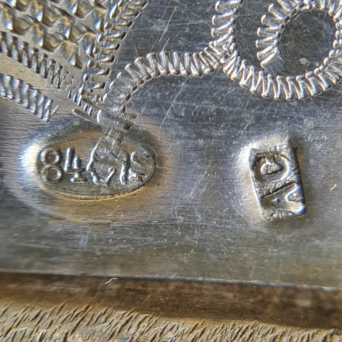 Икона «Казанская Пресвятая Богородица» оклад серебро 84 в киоте