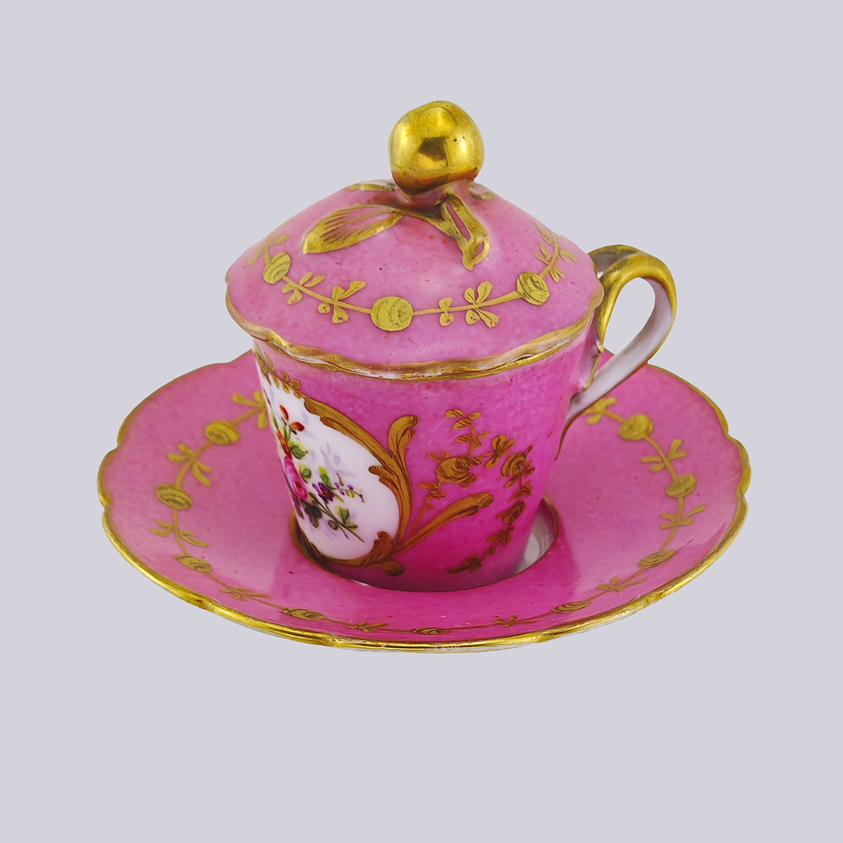 Чашка с крышкой для шоколада 