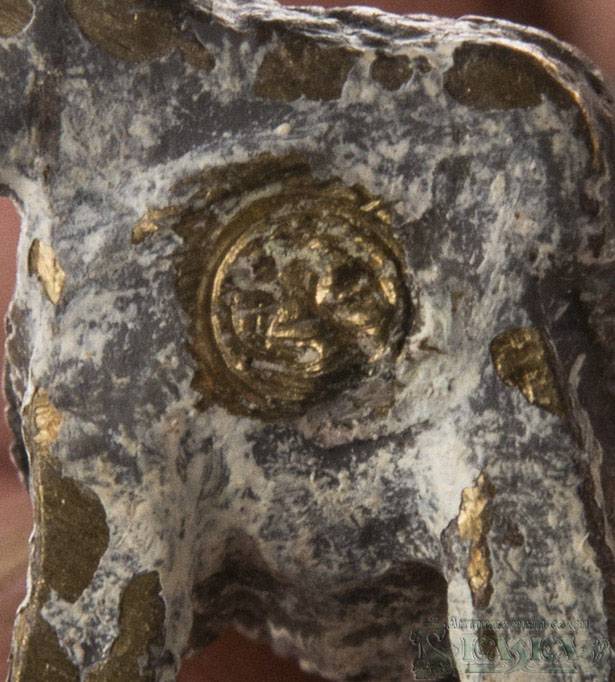 Статуэтка-миниатюра «Кошечка» венская бронза 19 века