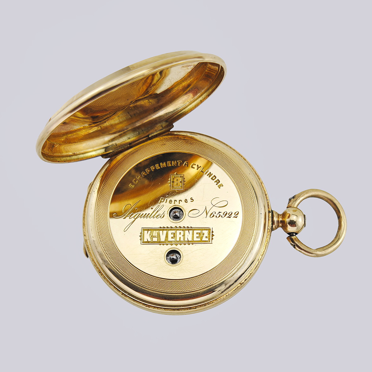 Дамские корсетные трех крышечные часы в коробке с золотым ключом