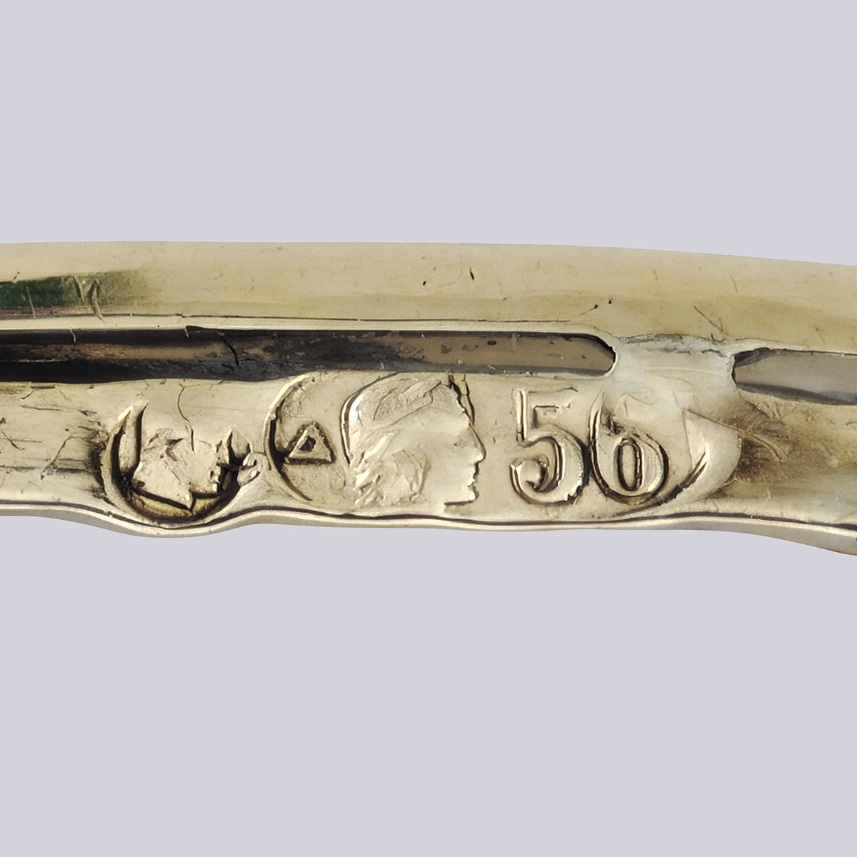 Подвеска золотая 56 пробы в стиле модерн с бриллиантами