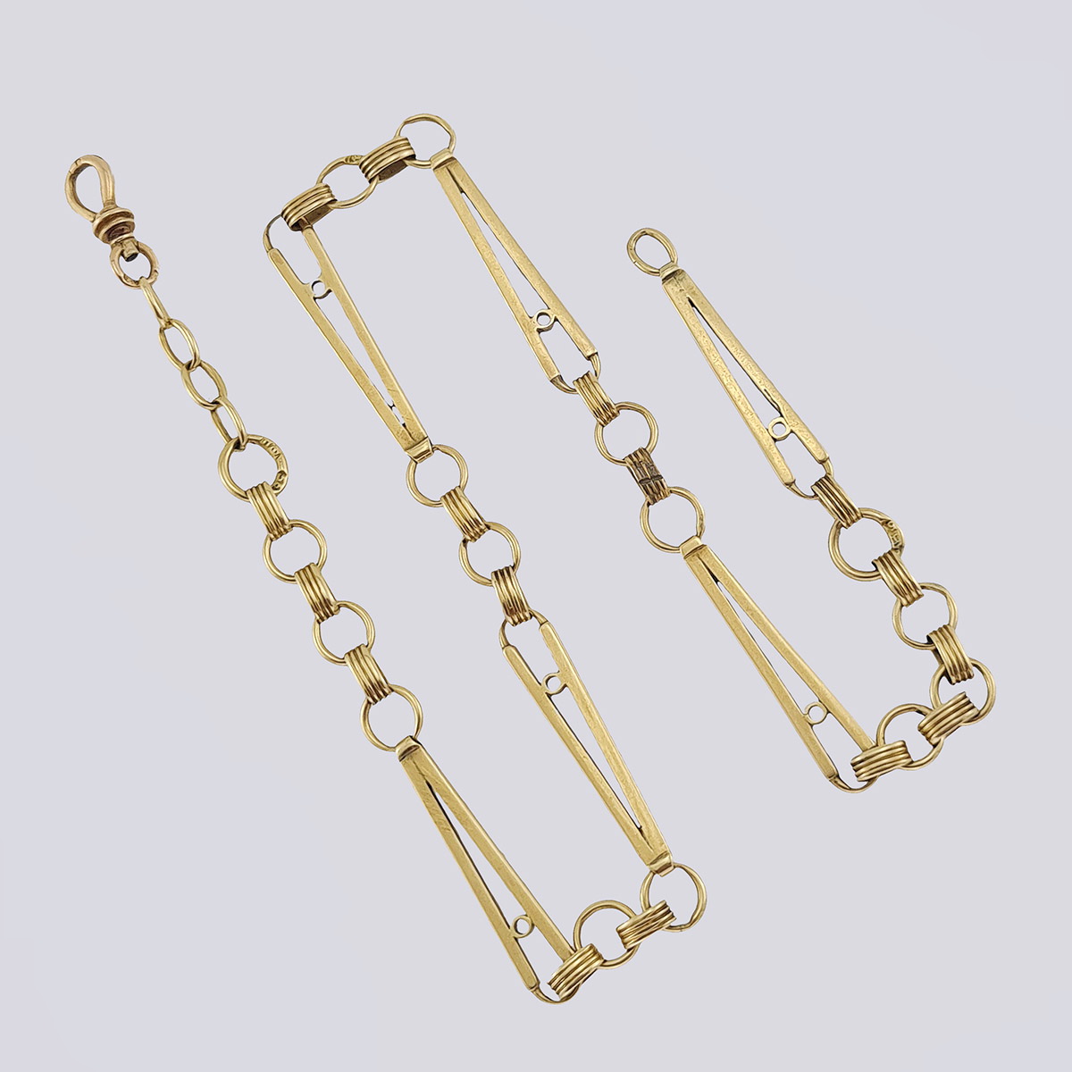 Шатлен для часов золотой 56 пробы 