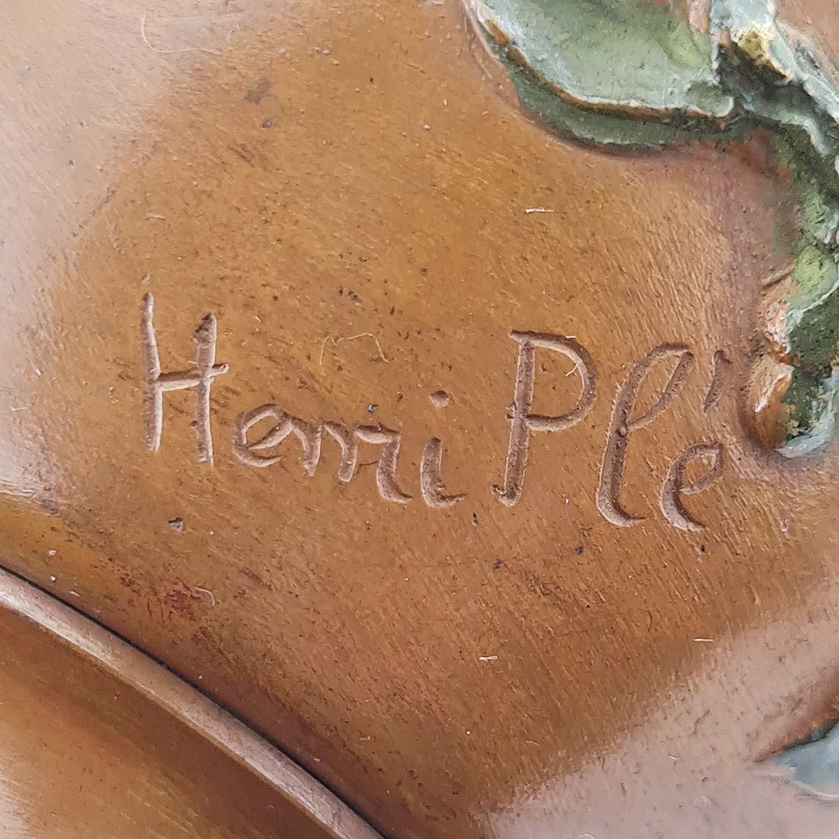 Ваза «Путти собирающие плоды» из бронзы 20 века (Honore Henry Ple, Франция)