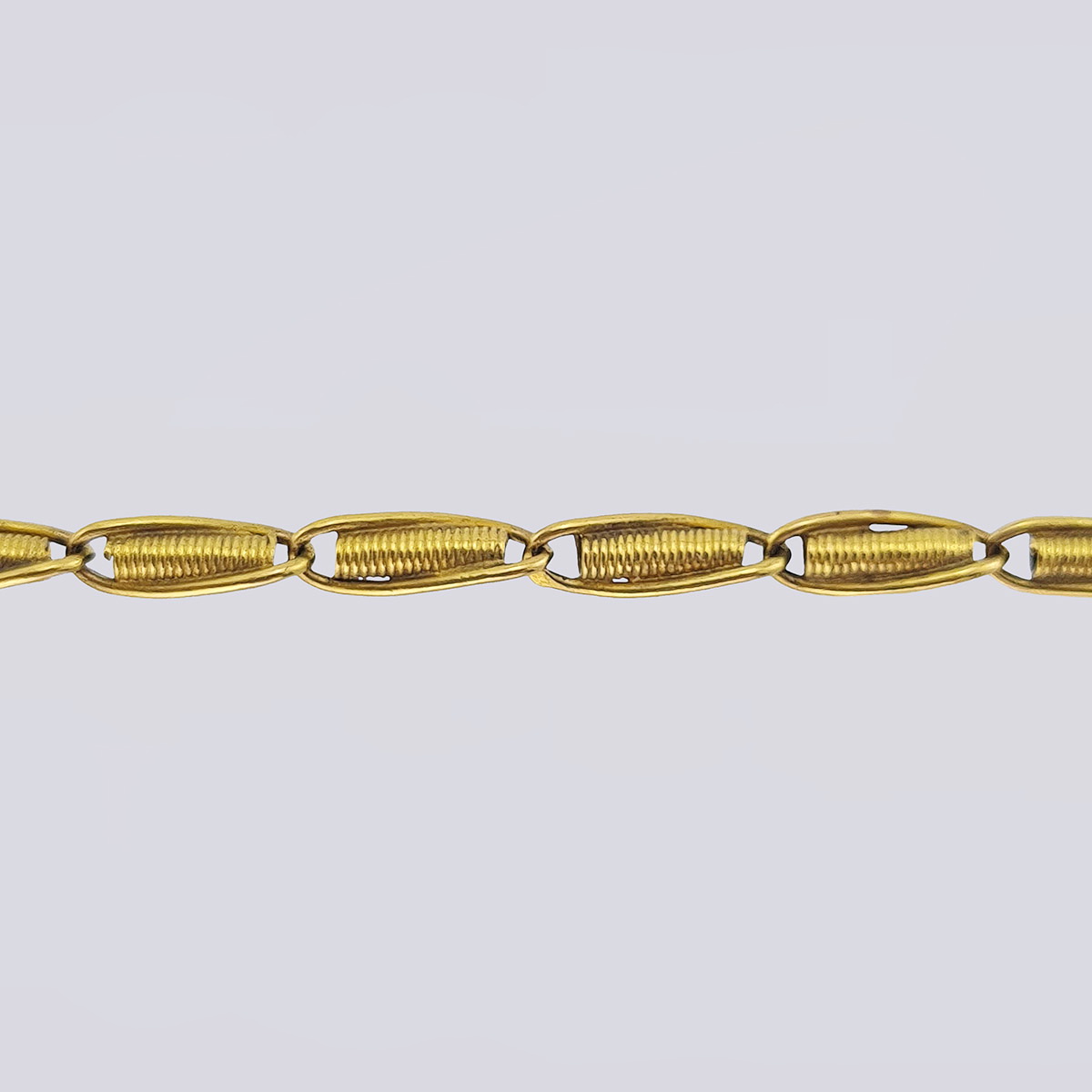 Антикварная золотая русская цепочка 49 см