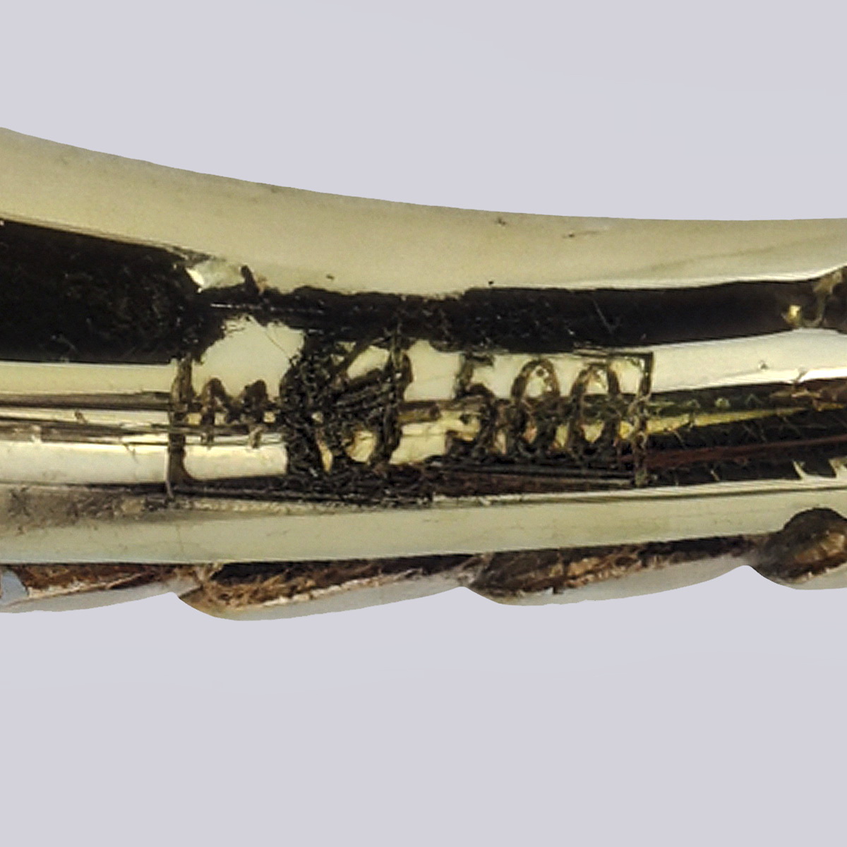 Комплект серьги и кольцо из золота 500-й пробы с бирюзой