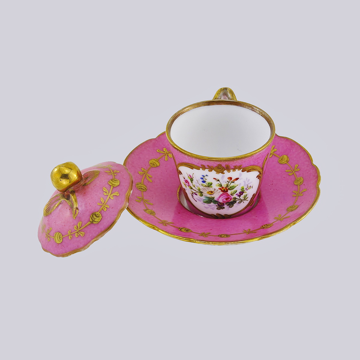 Чашка с крышкой для шоколада