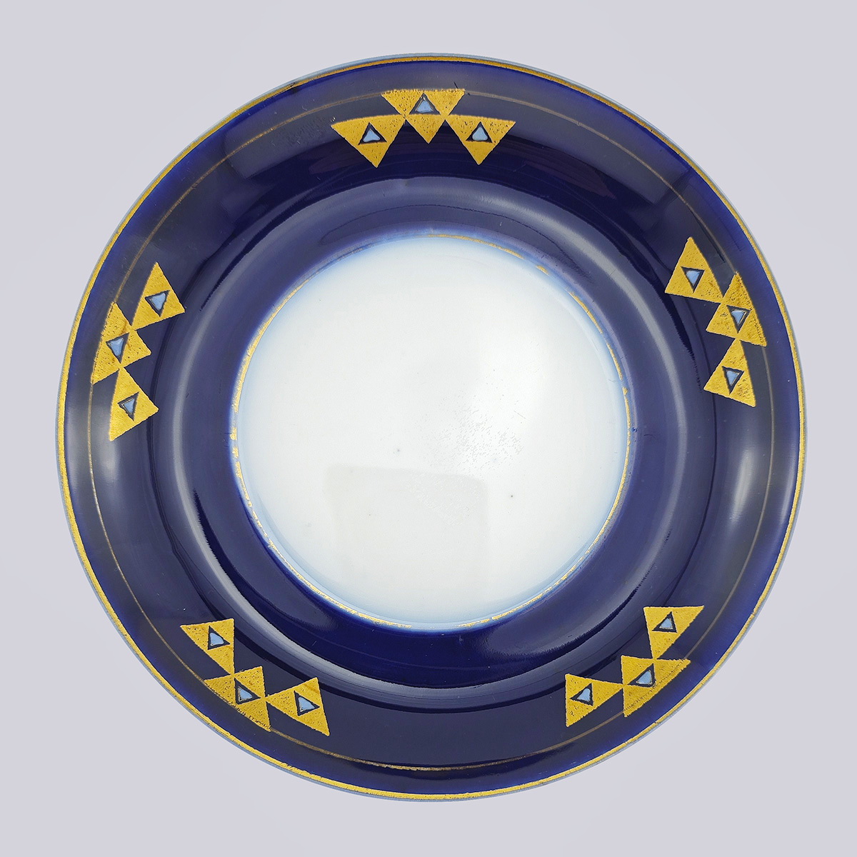 Чайная пара производство Гарднера кобальт в стиле Арт деко