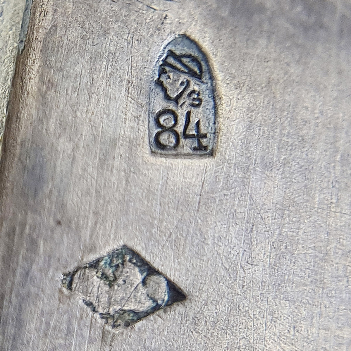 Графин для воды хрусталь серебро 800 пробы в стиле модерн 